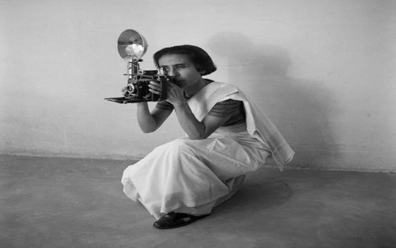 Homai Vyarawalla The First Indian female photojournalist featured at a